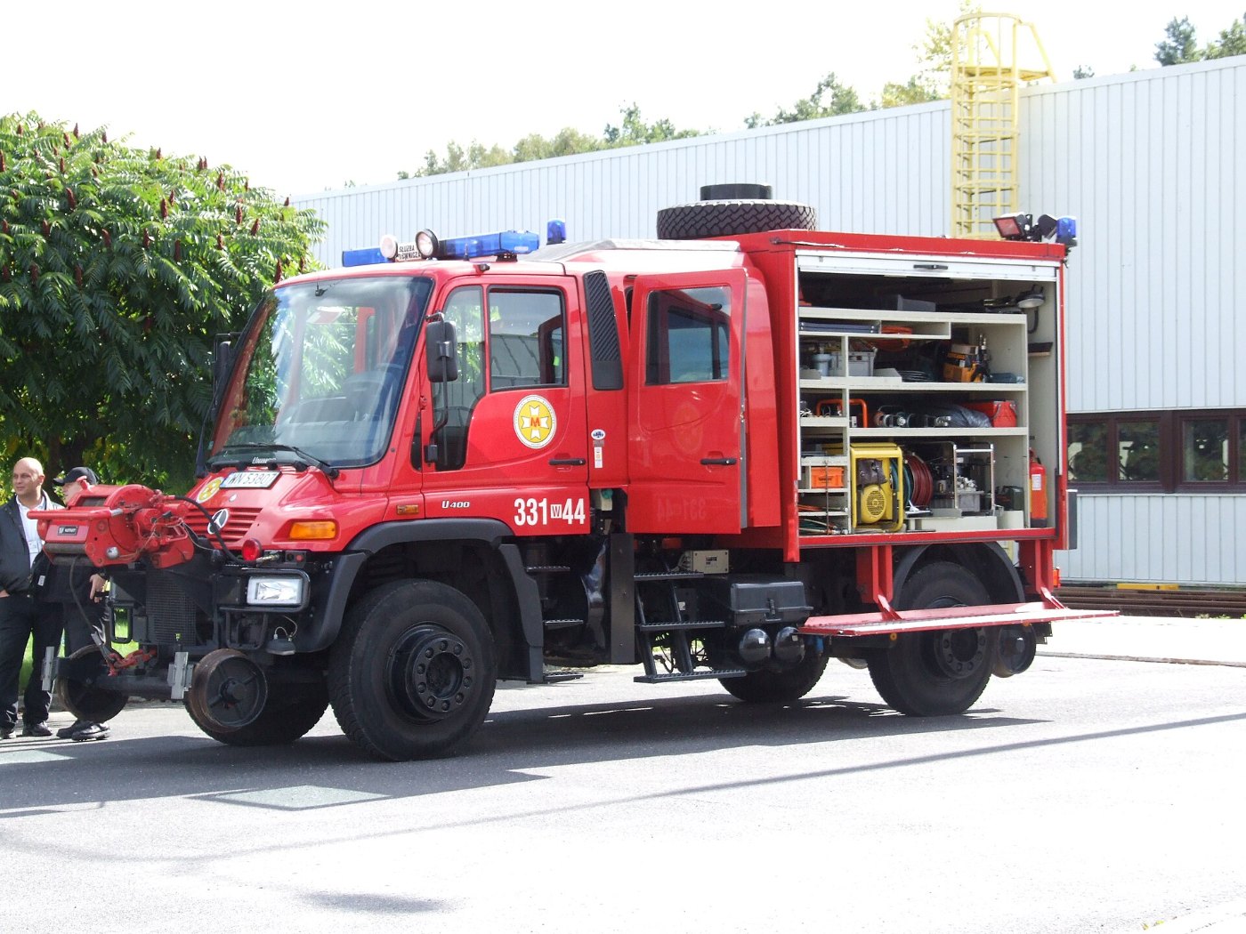 Warsaw metro Unimog U400 (another take)