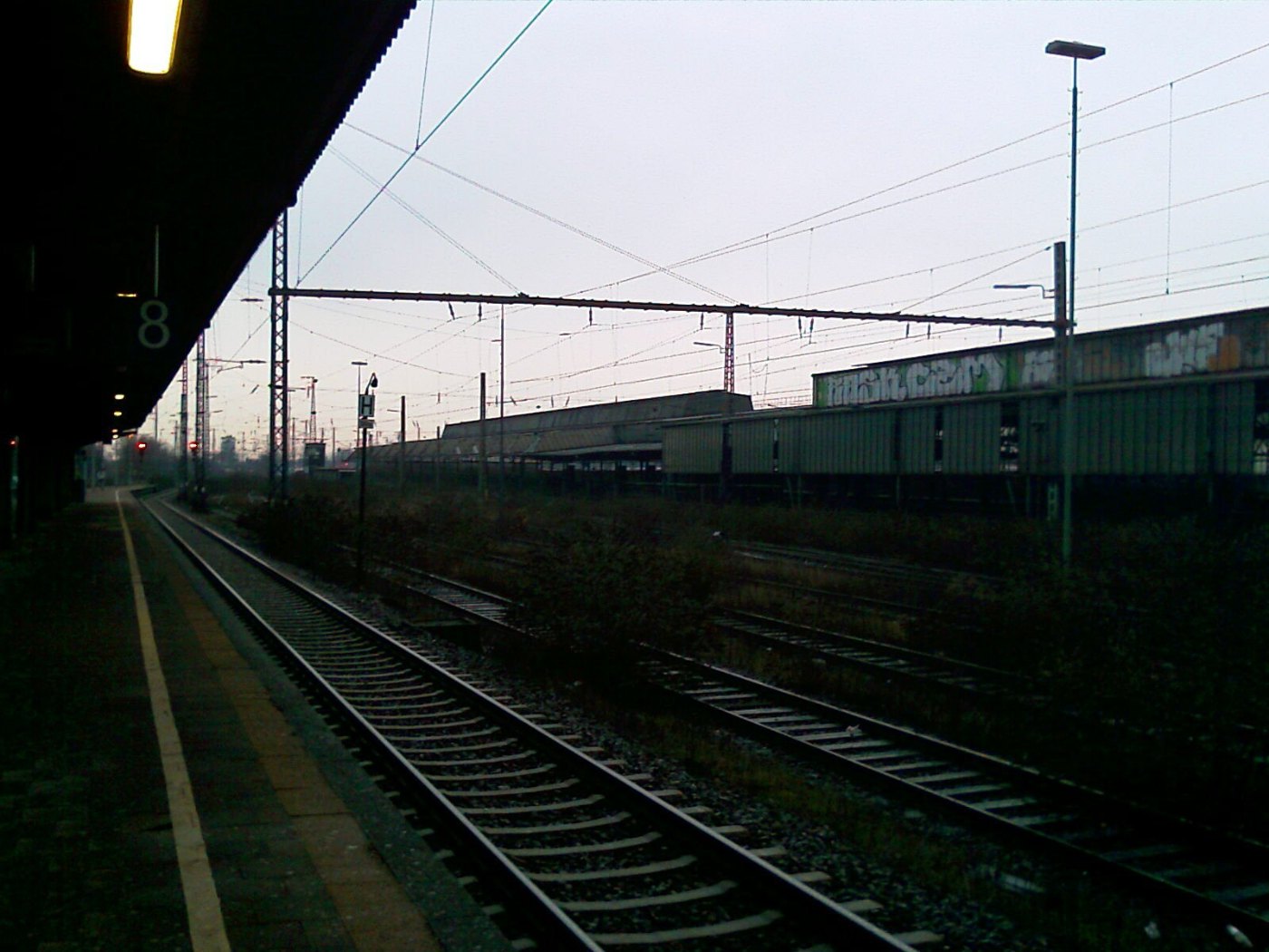 Wanne Eickel HBF Gl 8 Stueckguthalle 2