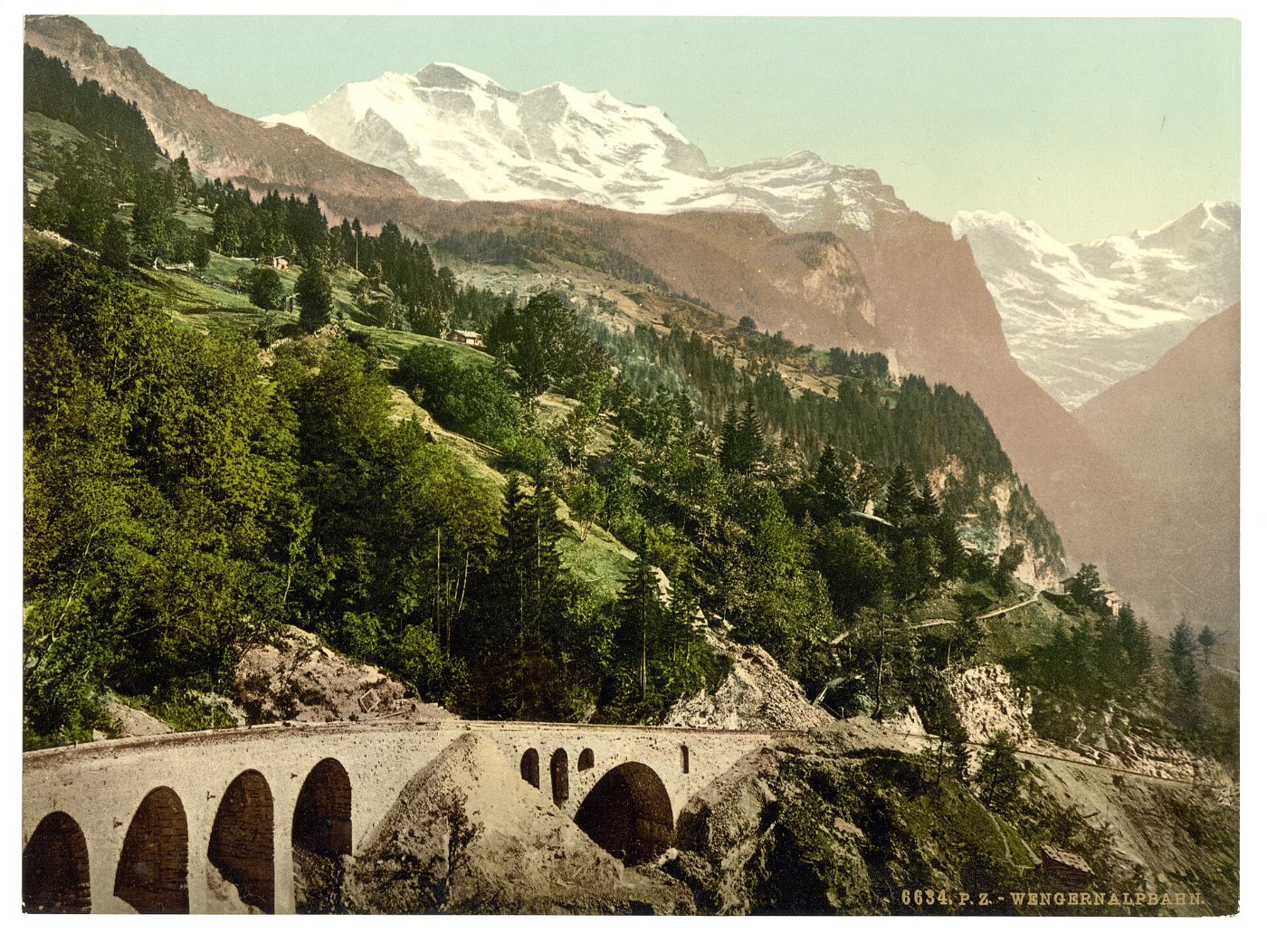 Wengernalpbahn, Bernese Oberland, Switzerland LCCN