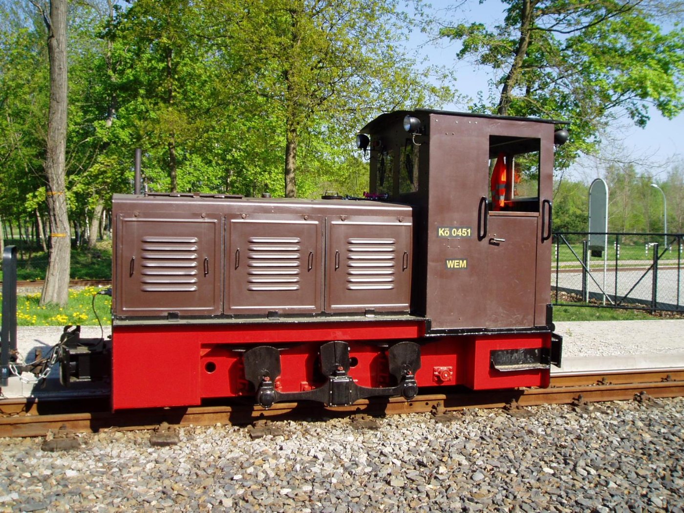 Diesellok Waldeisenbahn Muskau ()