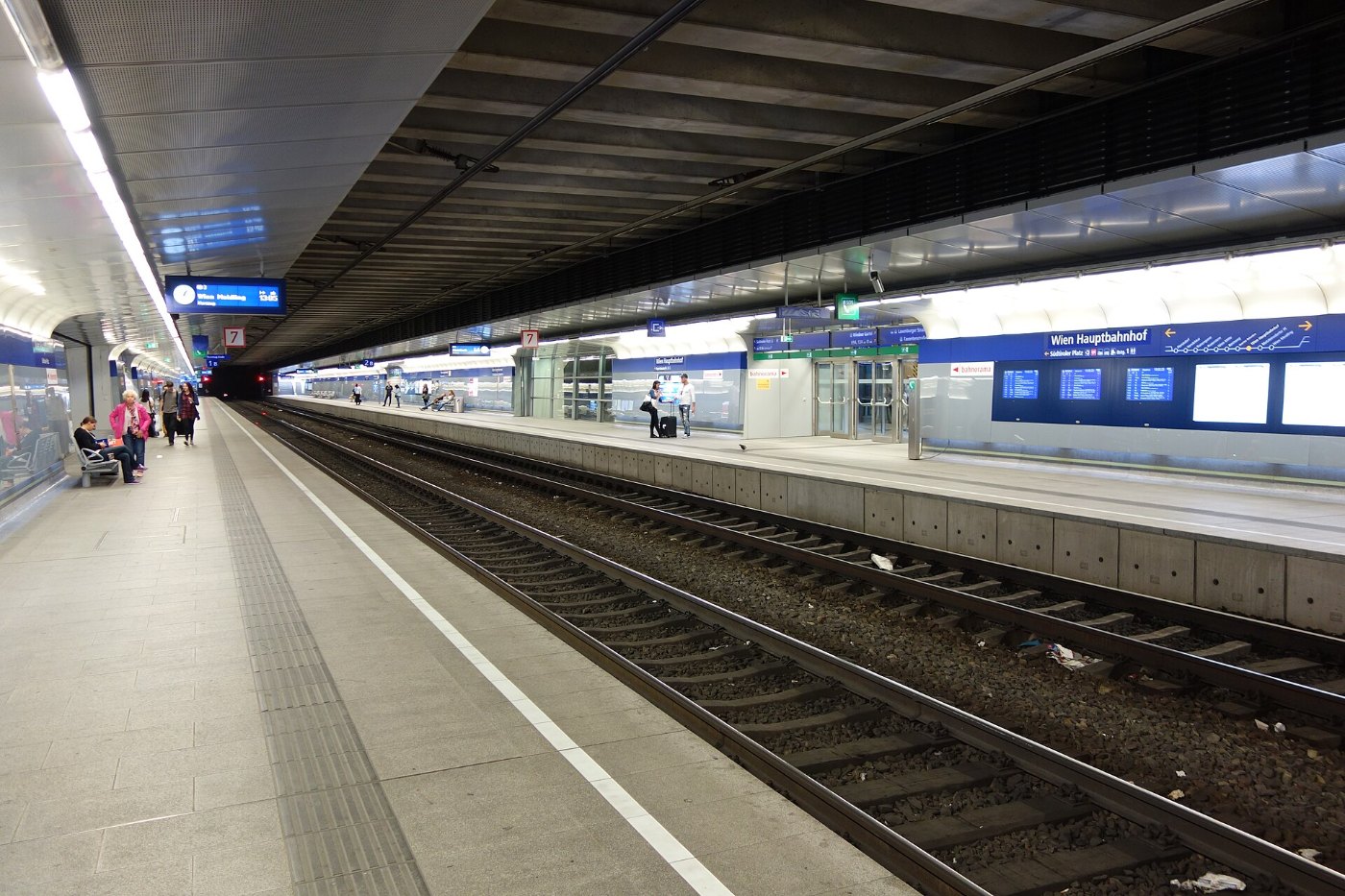 Der Bahnhof Wien Mitte