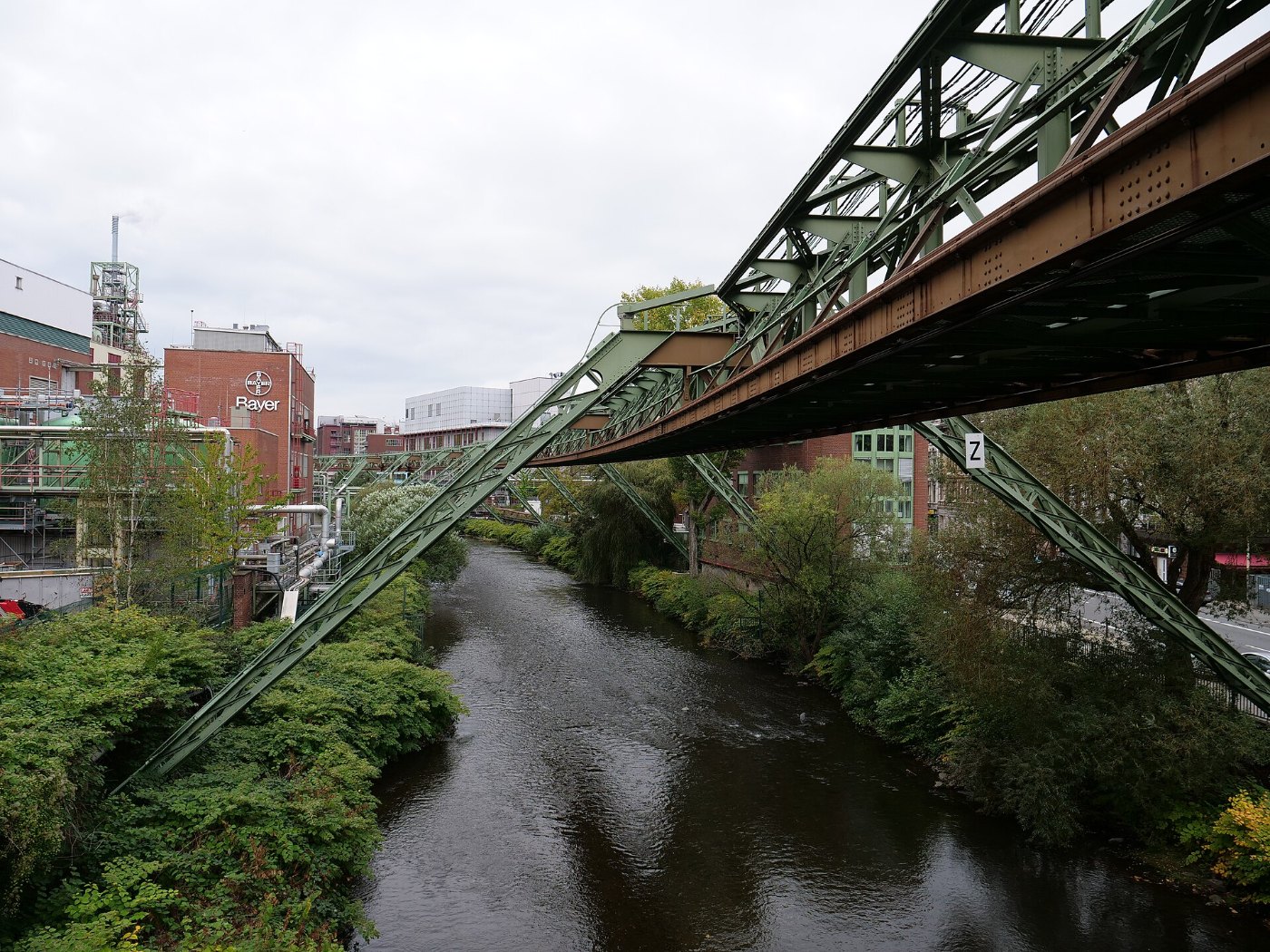 Wuppertaler Schwebebahn Westende 2019 10 06 01