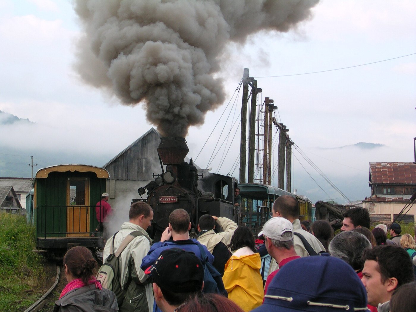 Wassertalbahn Zug im Bahnhof