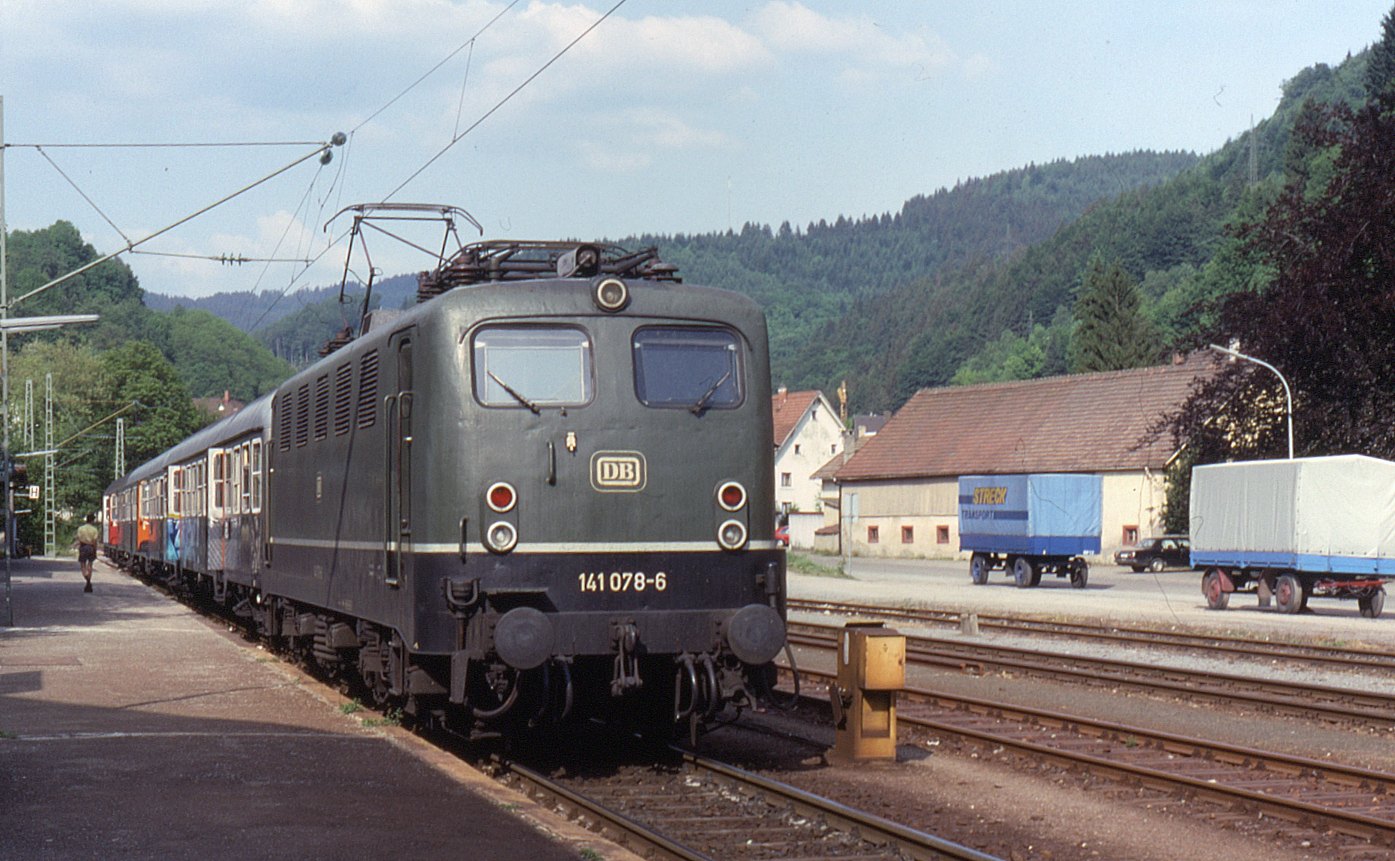 DB Zell im Wiesental 1992 05 22