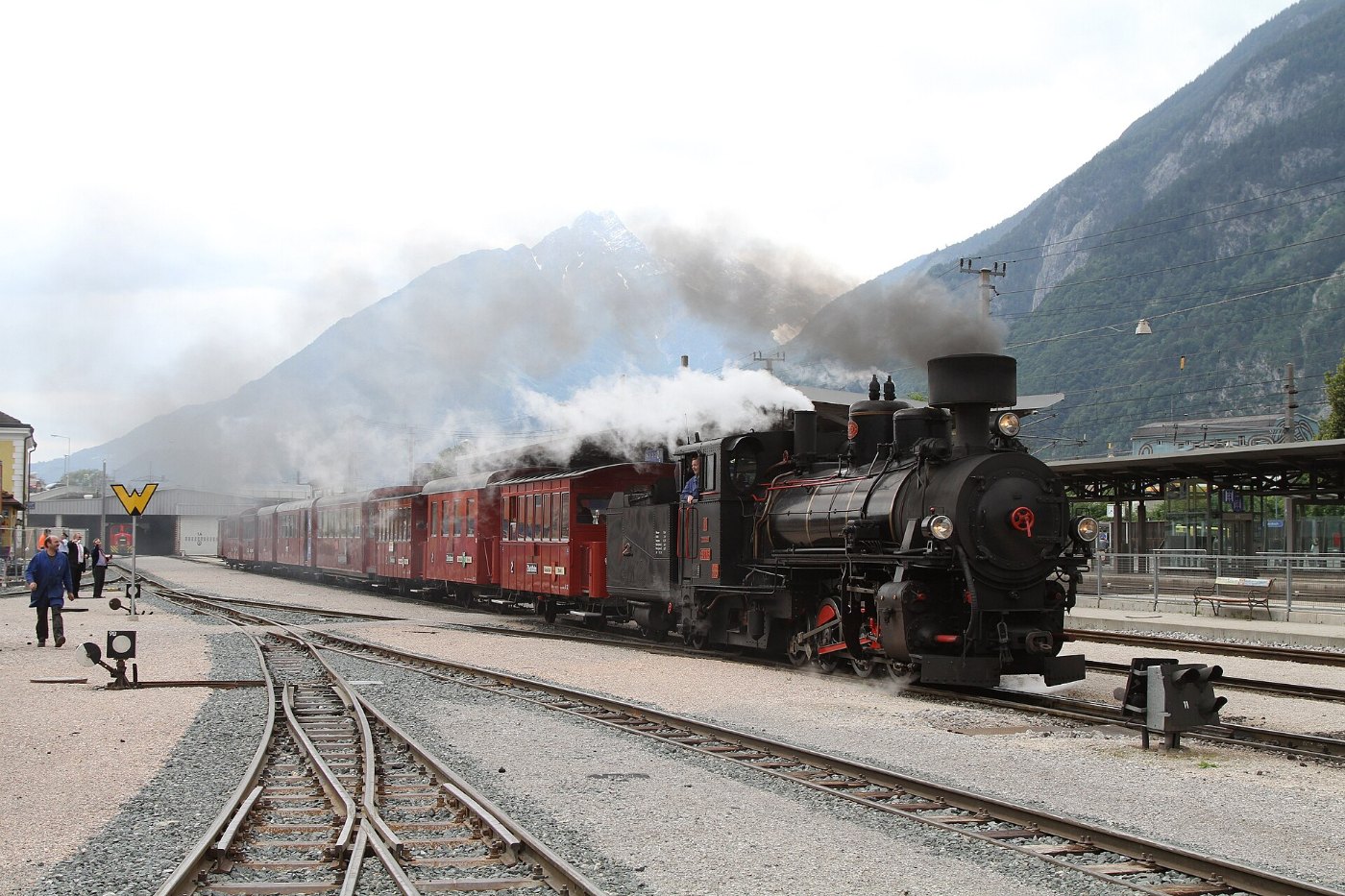 Schmalspurbahnhof der Zillertalbahn
